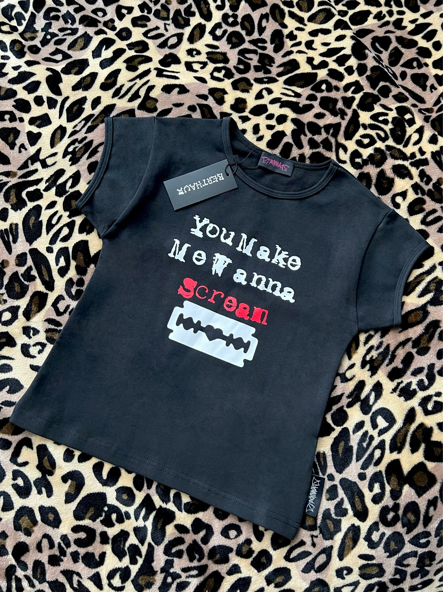 Scream Baby Tee - Shop Berthaux