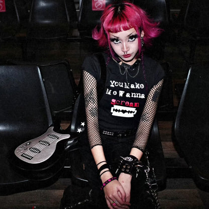 Scream Baby Tee - Shop Berthaux